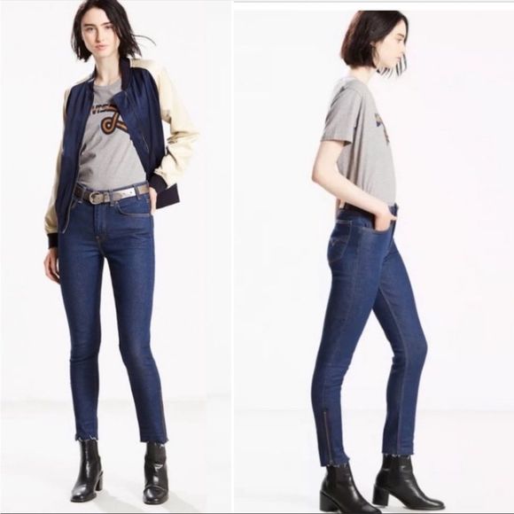 Levi’s 721 High Rise Skinny Jeans sz 25 - Picture 6 of 6